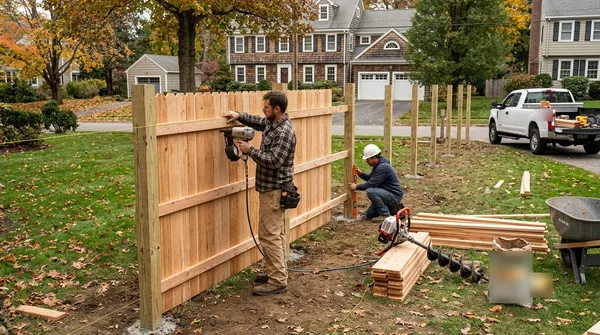 Team Boston Fence in Boston