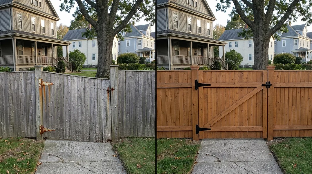 Fence Staining in Boston: Protecting Cedar Through Salt Air and New England Winters