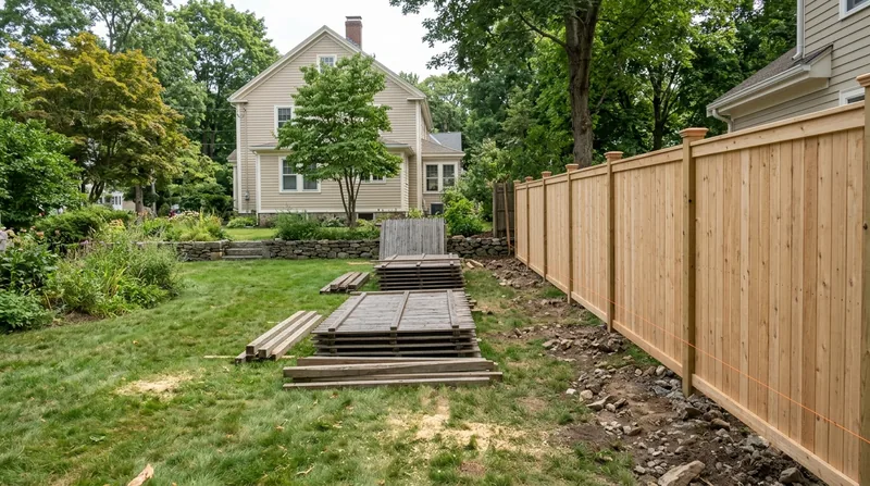 Fence Replacement & Removal Boston