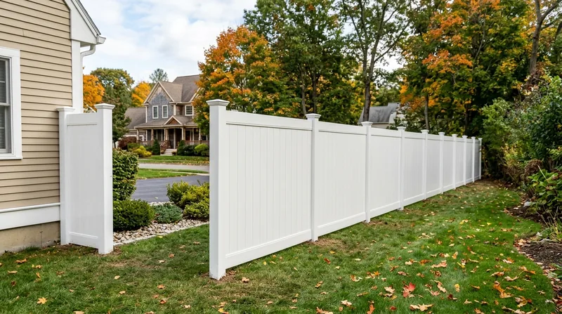 Vinyl & PVC Fence Installation Boston